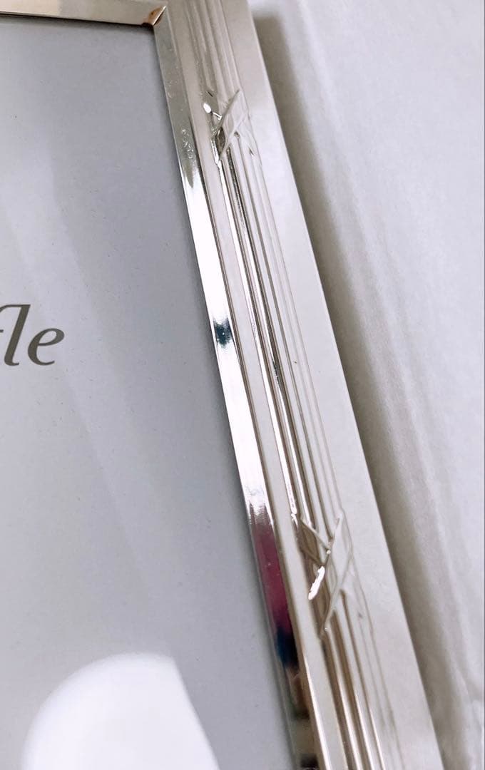 【未使用品】CHRISTOFLE クリストフル フォトフレーム リュバン