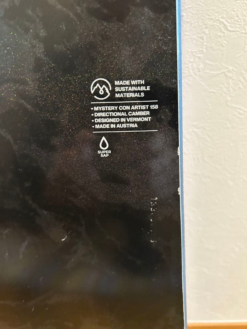 スノーボード BURTON MYSTERY CONARTIST 158