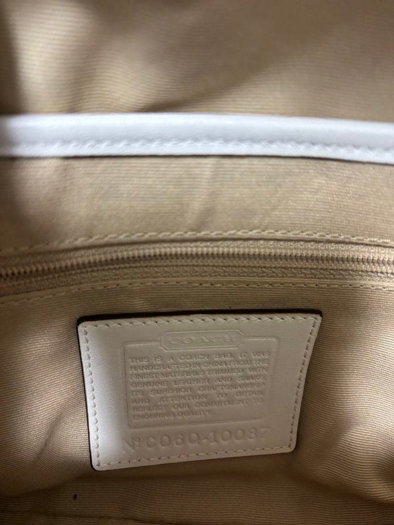 な*み様 【希少】COACH ソーホー パッチワーク シグネチャー パイソン シ