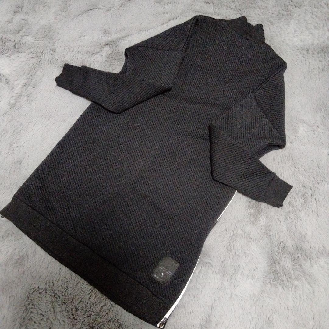 【極美品】PUMA♡型押し♡モックネック♡ワンピース♡LL　ゴルフ/スポーツ