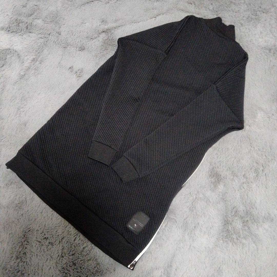 【極美品】PUMA♡型押し♡モックネック♡ワンピース♡LL　ゴルフ/スポーツ