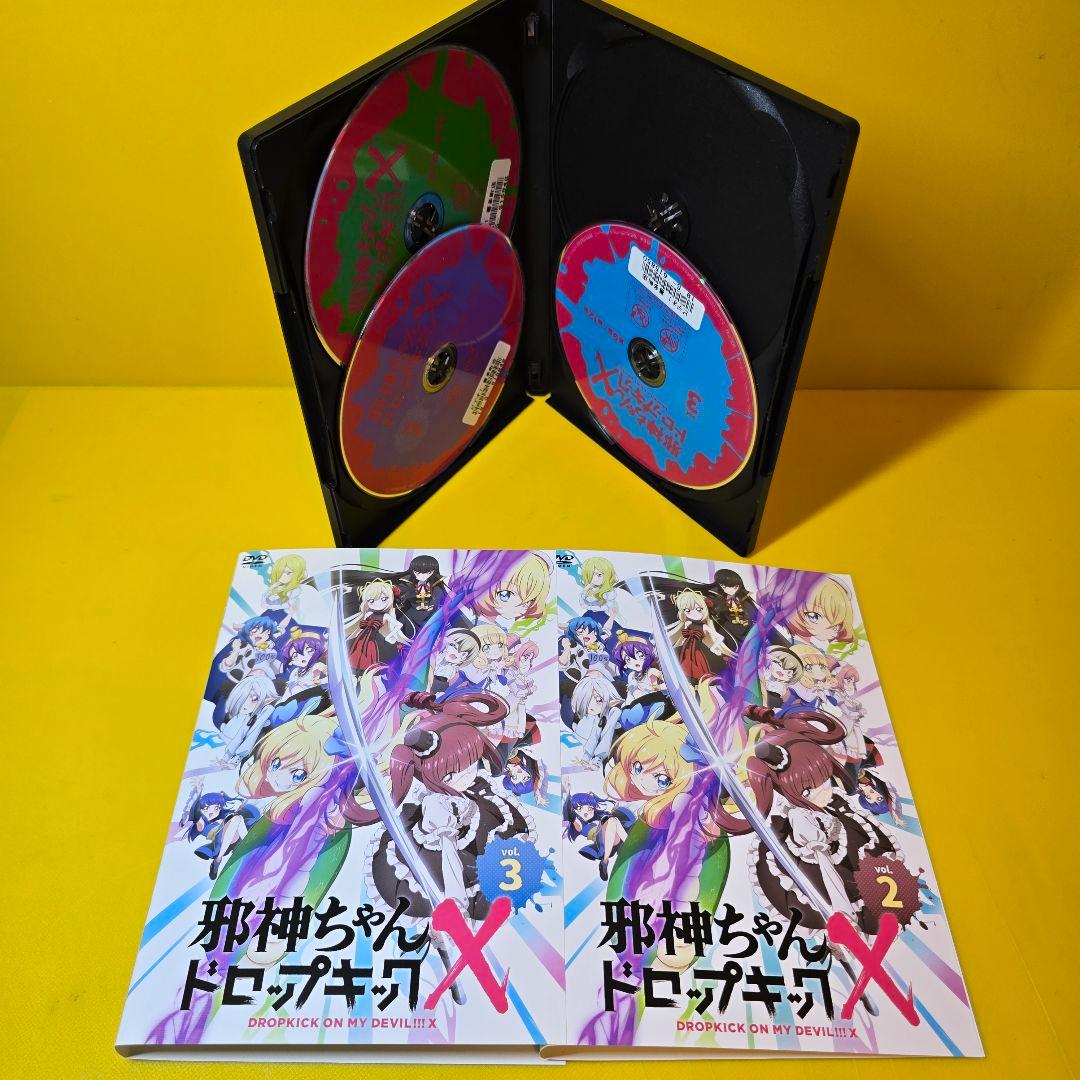 新品ケース交換済　邪神ちゃんドロップキック DVD 1期＋2期 +3期　全11巻
