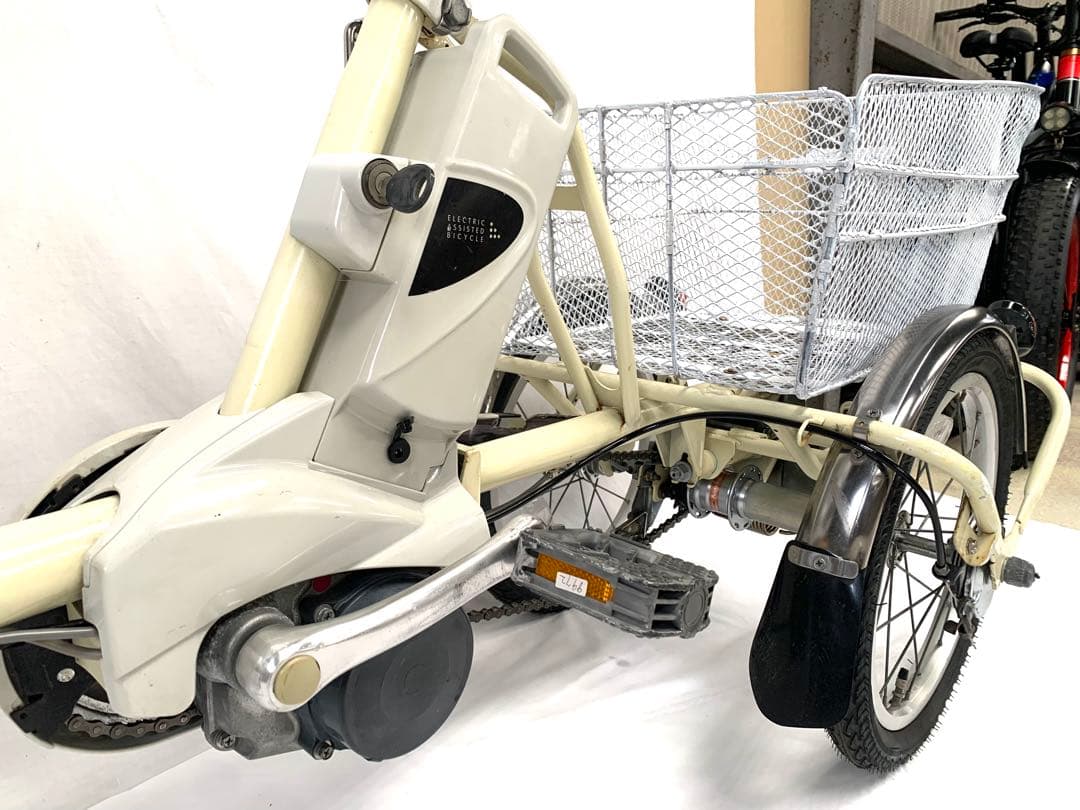 【即乘】送料無料 Panasonic 電動アシスト三輪自転車 Karoyaka
