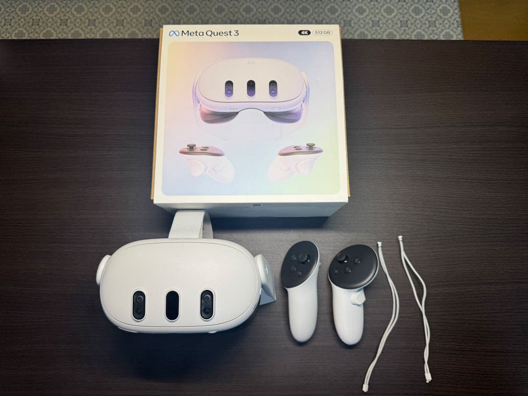  Quest 3 VRヘッドセット 512GB