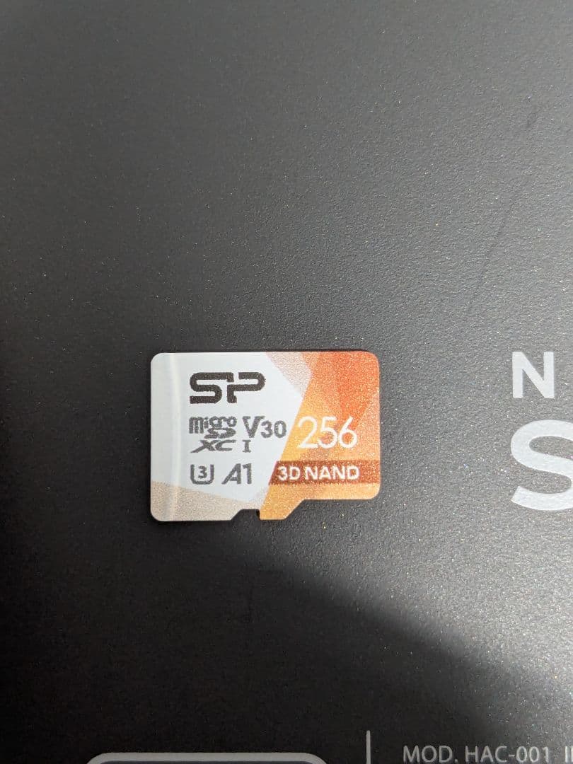 Nintendo Switch 初期型 microSDXCカード 256GB付き