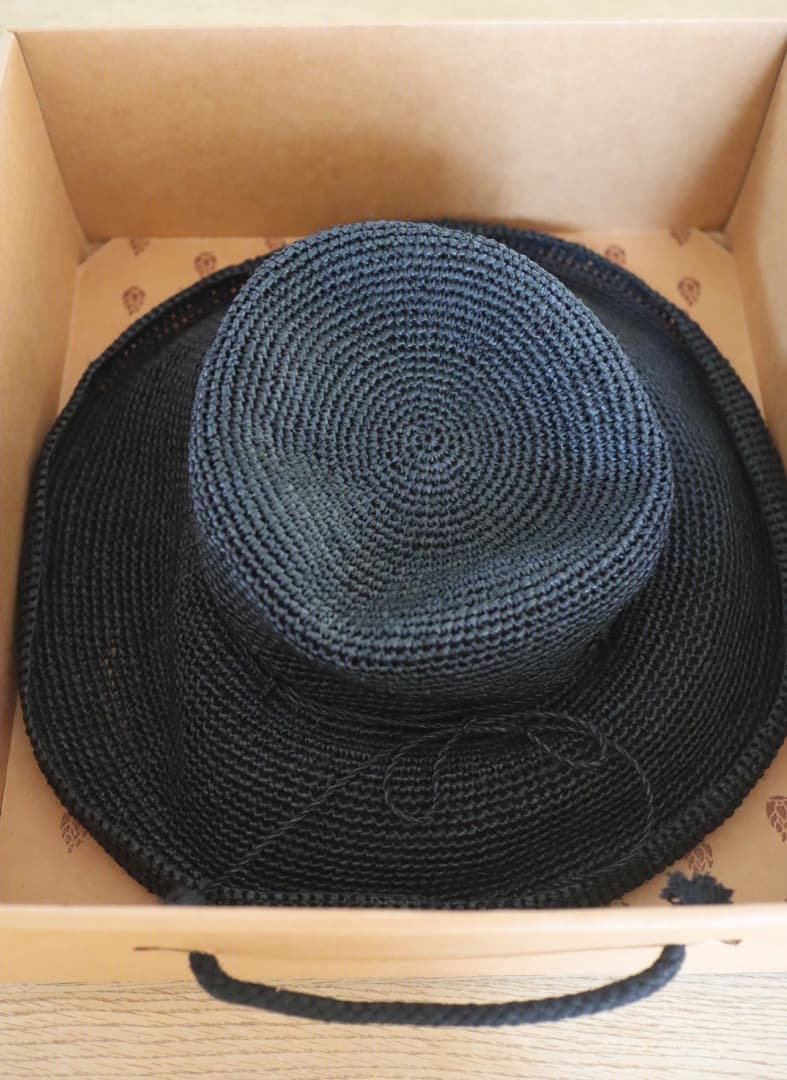 HELEN KAMINSKI　ヘレンカミンスキー　ラフィア　帽子　箱付き