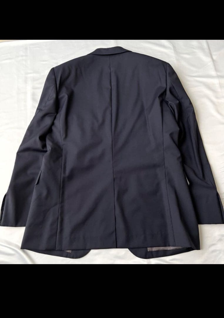 【美品】マッキントッシュロンドン イタリア製生地　セットアップ スーツ ネイビー
