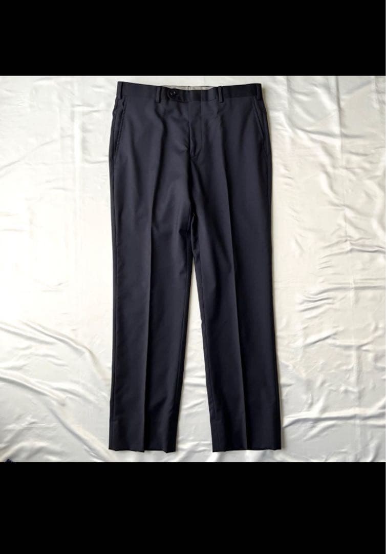 【美品】マッキントッシュロンドン イタリア製生地　セットアップ スーツ ネイビー