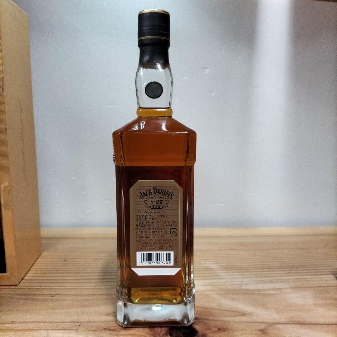 ✿これびん✿　新品、未開封　ジャックダニエル　No27 ゴールド