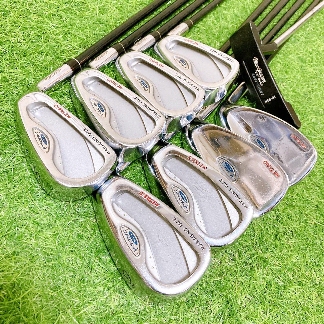 K1 ブリヂストン　初心者オススメ　ゴルフクラブ　メンズセット　右利き　13本