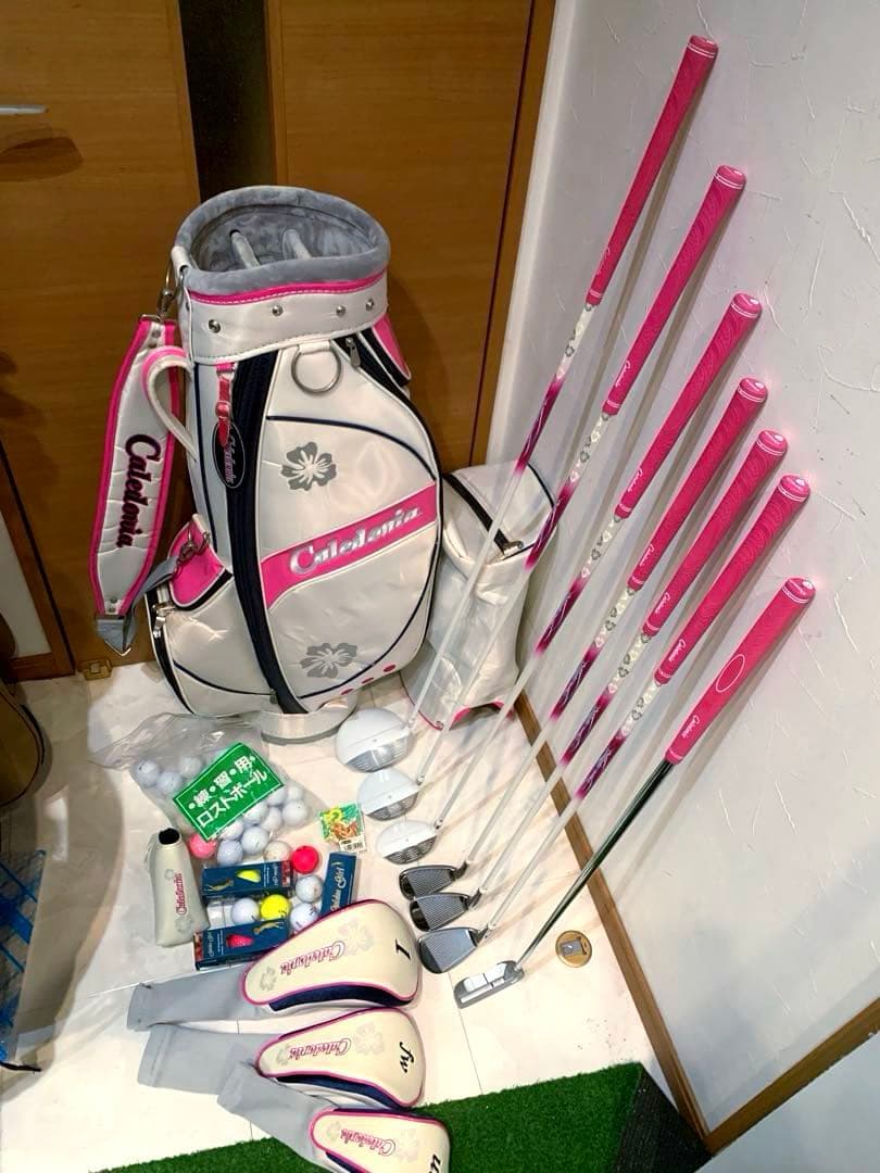 美品　レディースゴルフクラブ セット　カレドニア　可愛く優しい　初心者〜