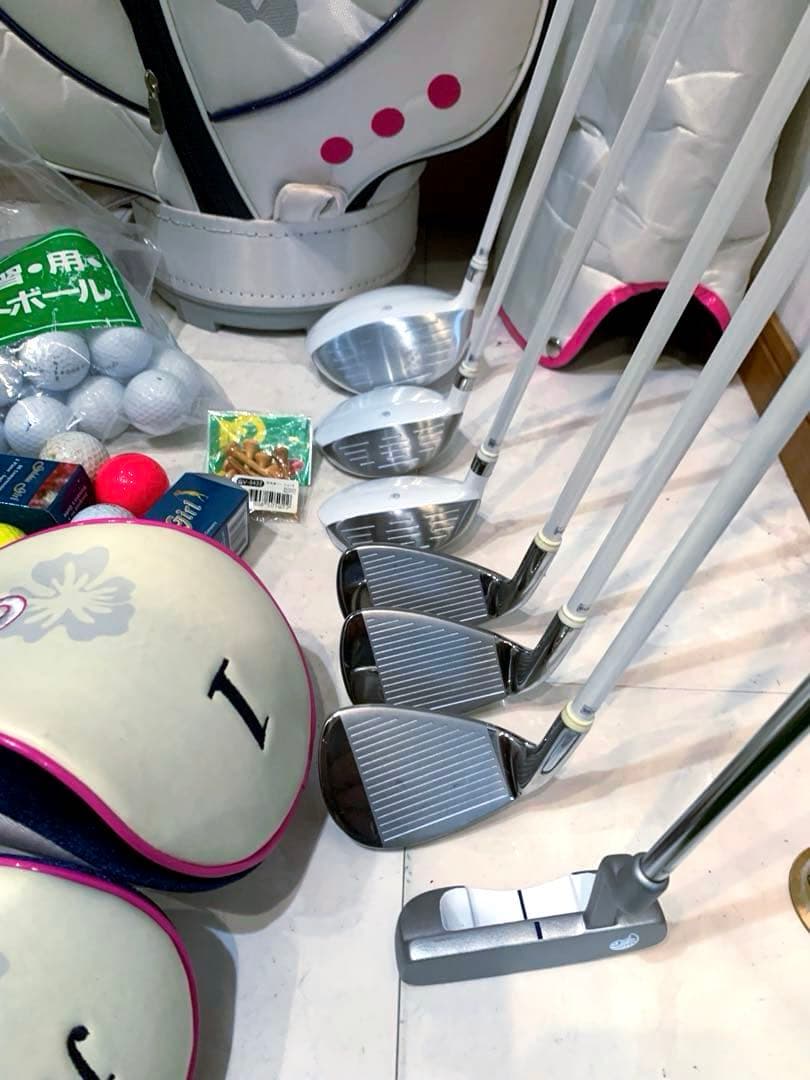 美品　レディースゴルフクラブ セット　カレドニア　可愛く優しい　初心者〜