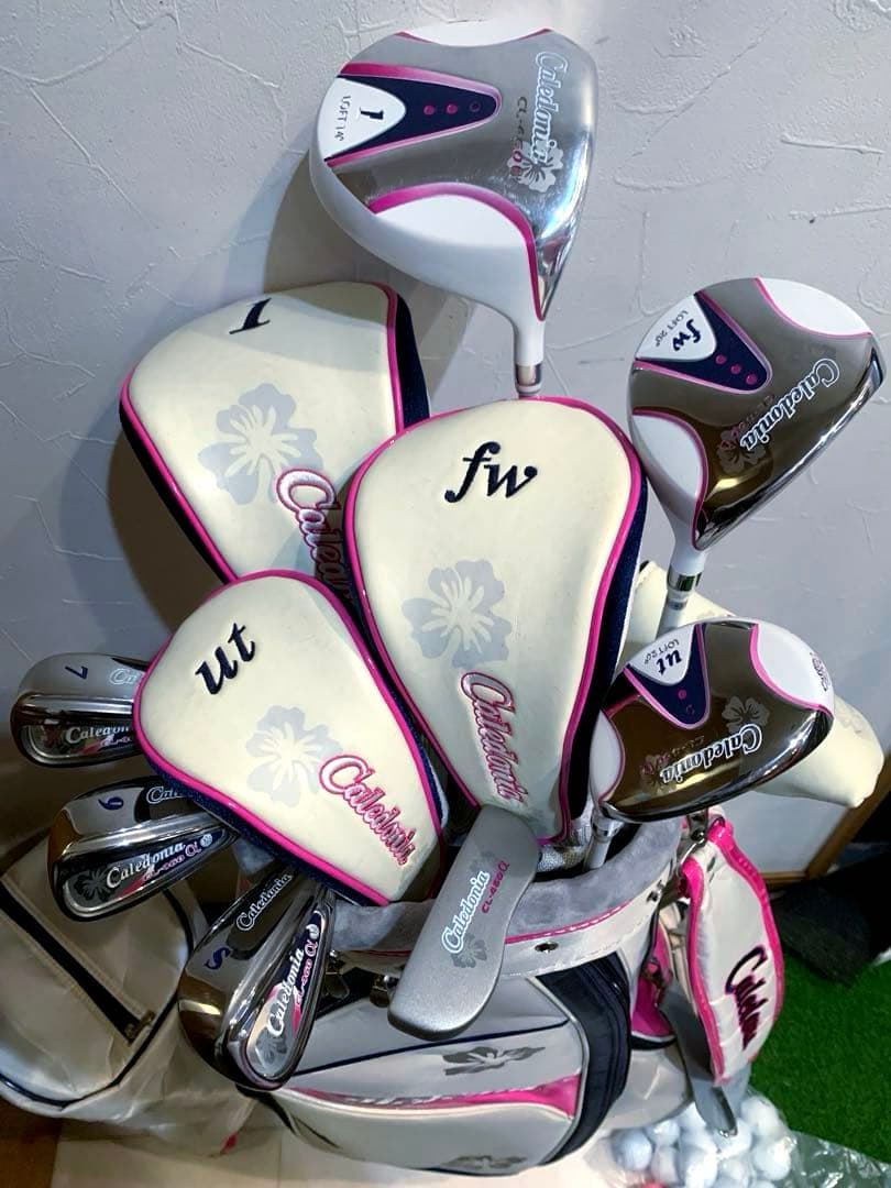美品　レディースゴルフクラブ セット　カレドニア　可愛く優しい　初心者〜