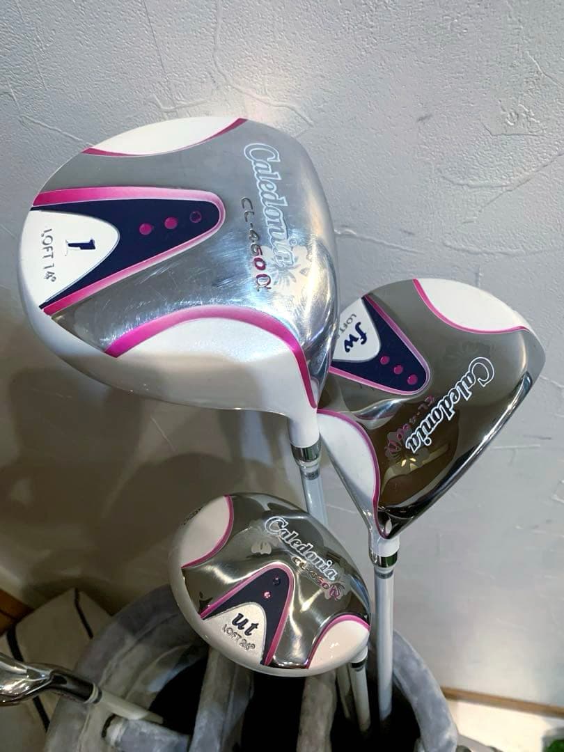 美品　レディースゴルフクラブ セット　カレドニア　可愛く優しい　初心者〜