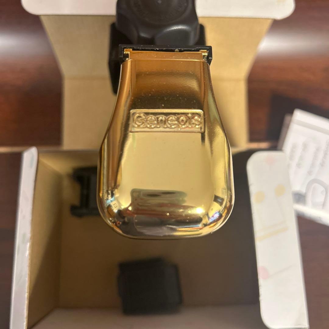 アシストペダル　吉澤　新型　ほぼ新品 クランプ式ゴールドペダル