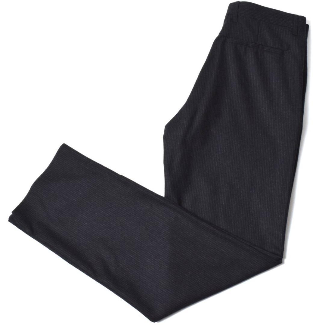 未使用3.8万 アニエスベーオム ストライプ ウールスラックス 40 パンツ