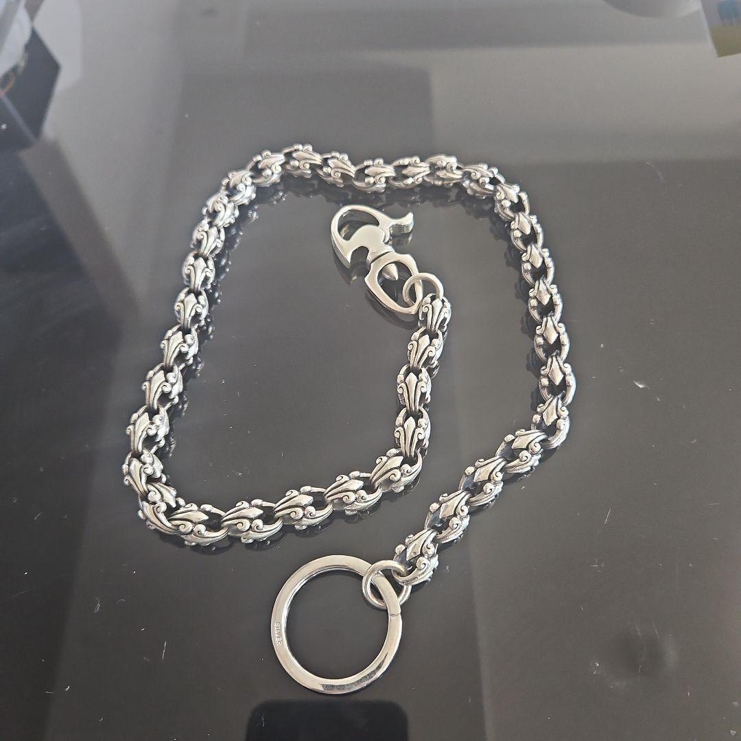 た*お様 シルバー925 ウォレットチェーン 140g