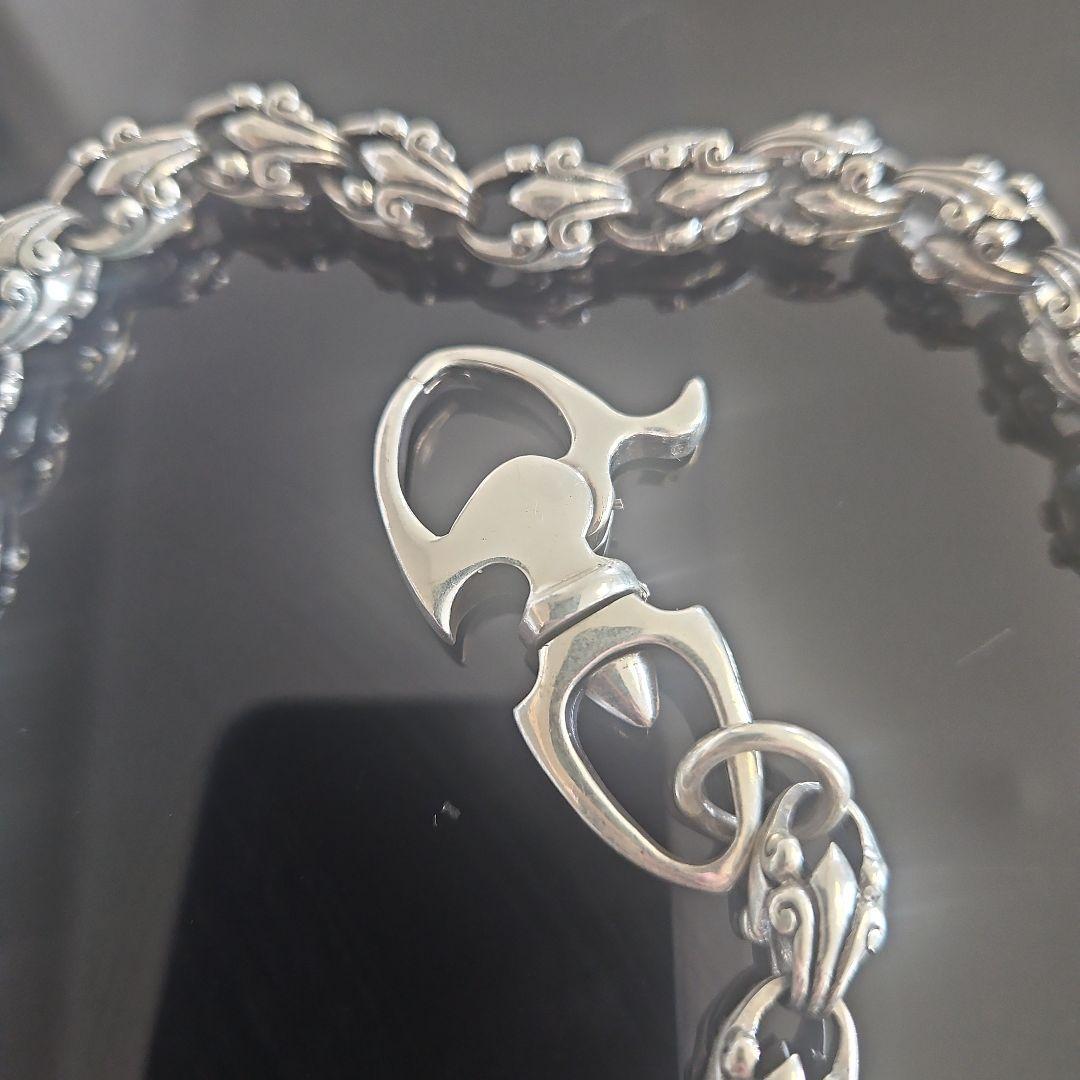 た*お様 シルバー925 ウォレットチェーン 140g