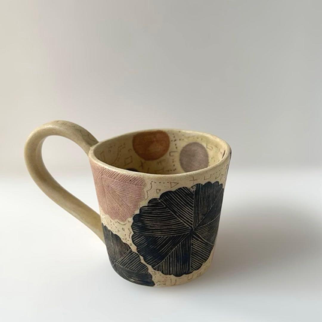 佐藤尚理さん bonoho 花柄マグカップ1個　未使用