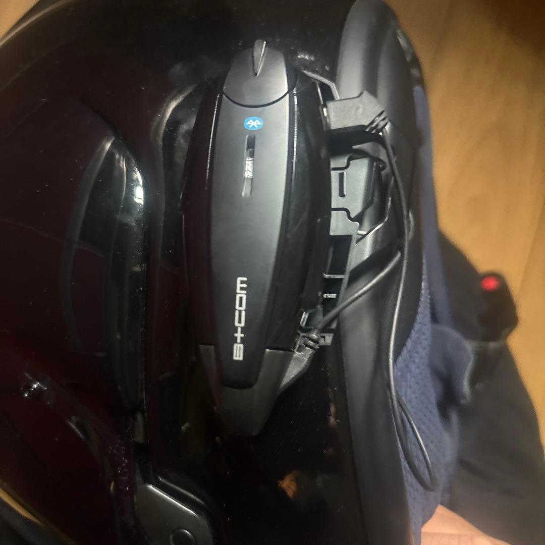 Arai ブラックヘルメット ミラーシールド　アライ　Bluetooth