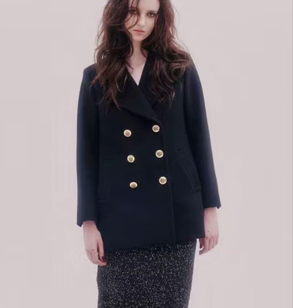 【新品同様】GRACECLASS サイドスリットPコート　グレースコンチネンタル