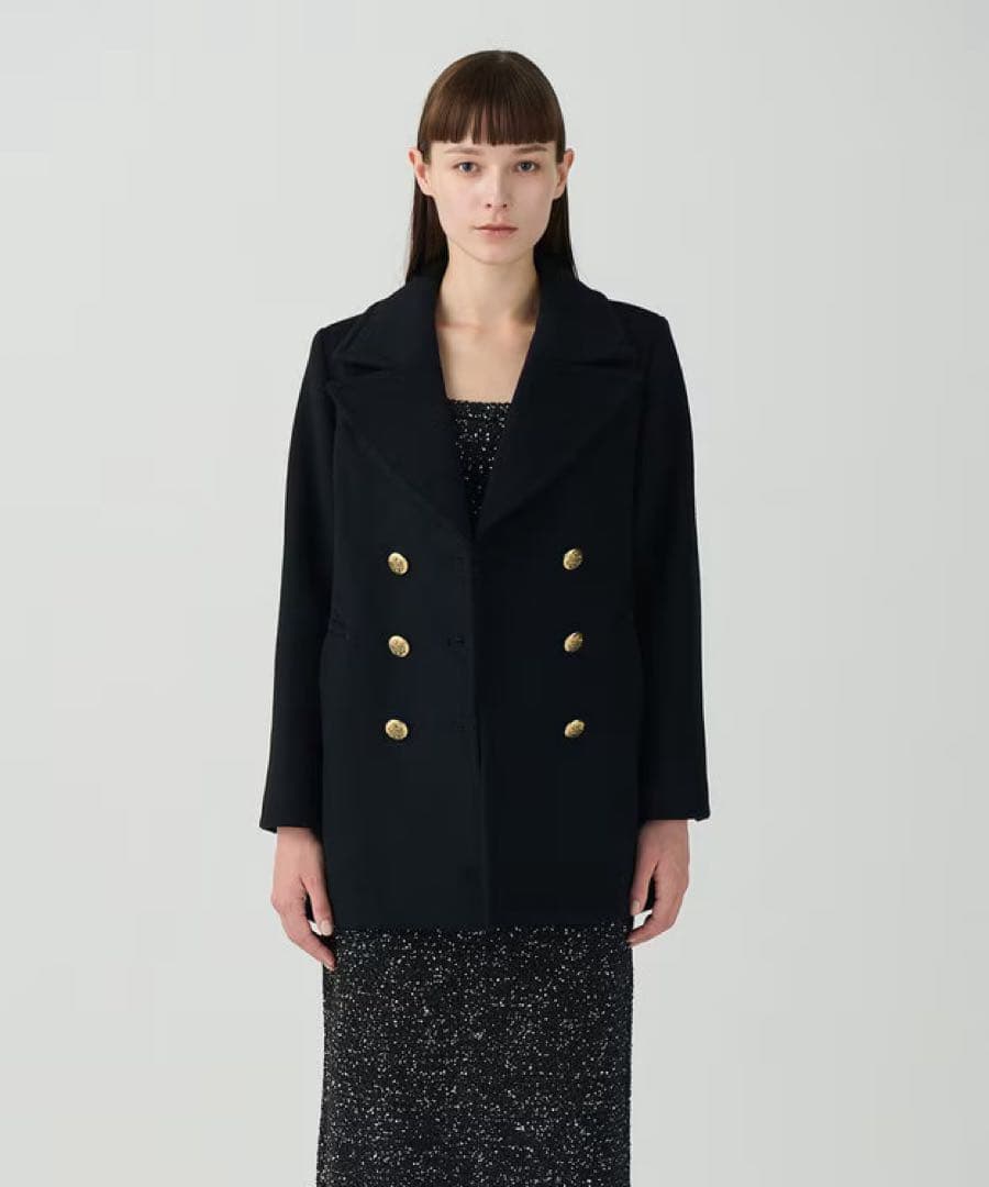 【新品同様】GRACECLASS サイドスリットPコート　グレースコンチネンタル