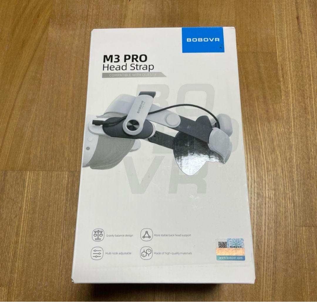  Quest 3(メタクエスト3)128GB◎BOBOVR M3 Pro