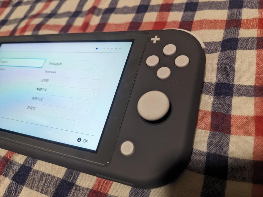 Nintendo Switch Lite グレー 128GBのSDカード付