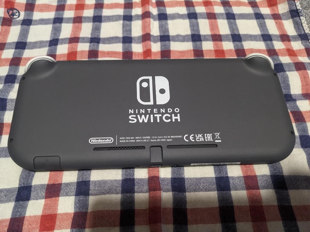 Nintendo Switch Lite グレー 128GBのSDカード付