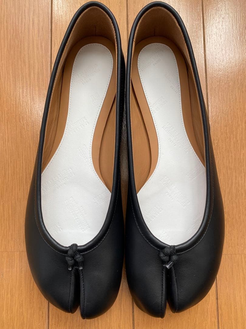 【Maison Margiela】足袋バレエ ブラック 37