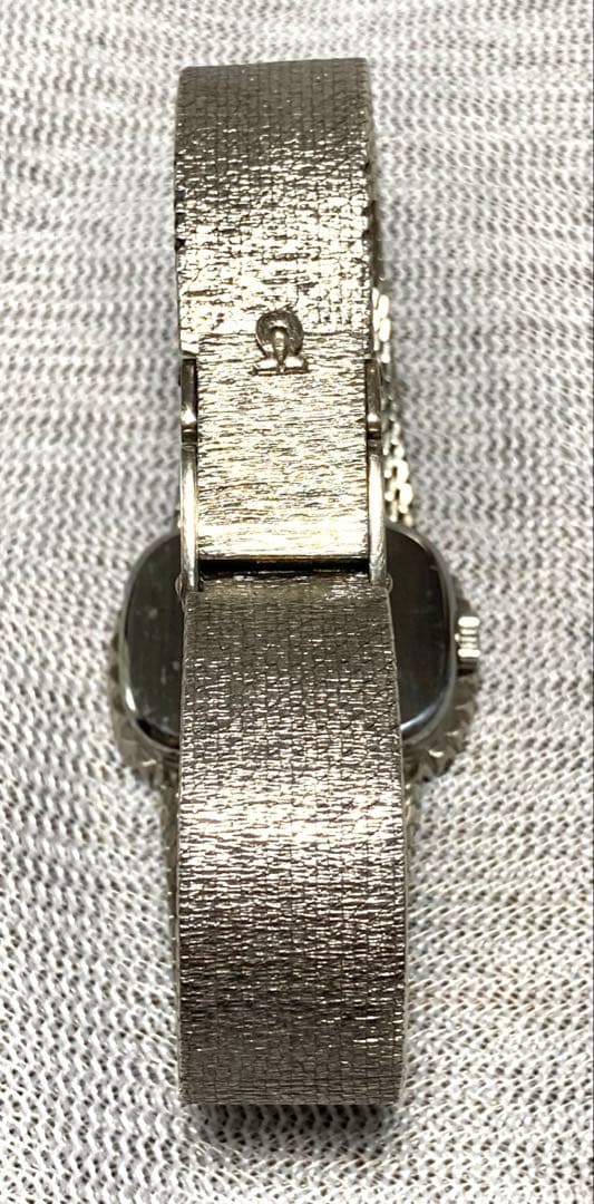 N*n様 オメガ ジュネーヴ ダイヤベゼル 手巻きレディース腕時計【稼働品】