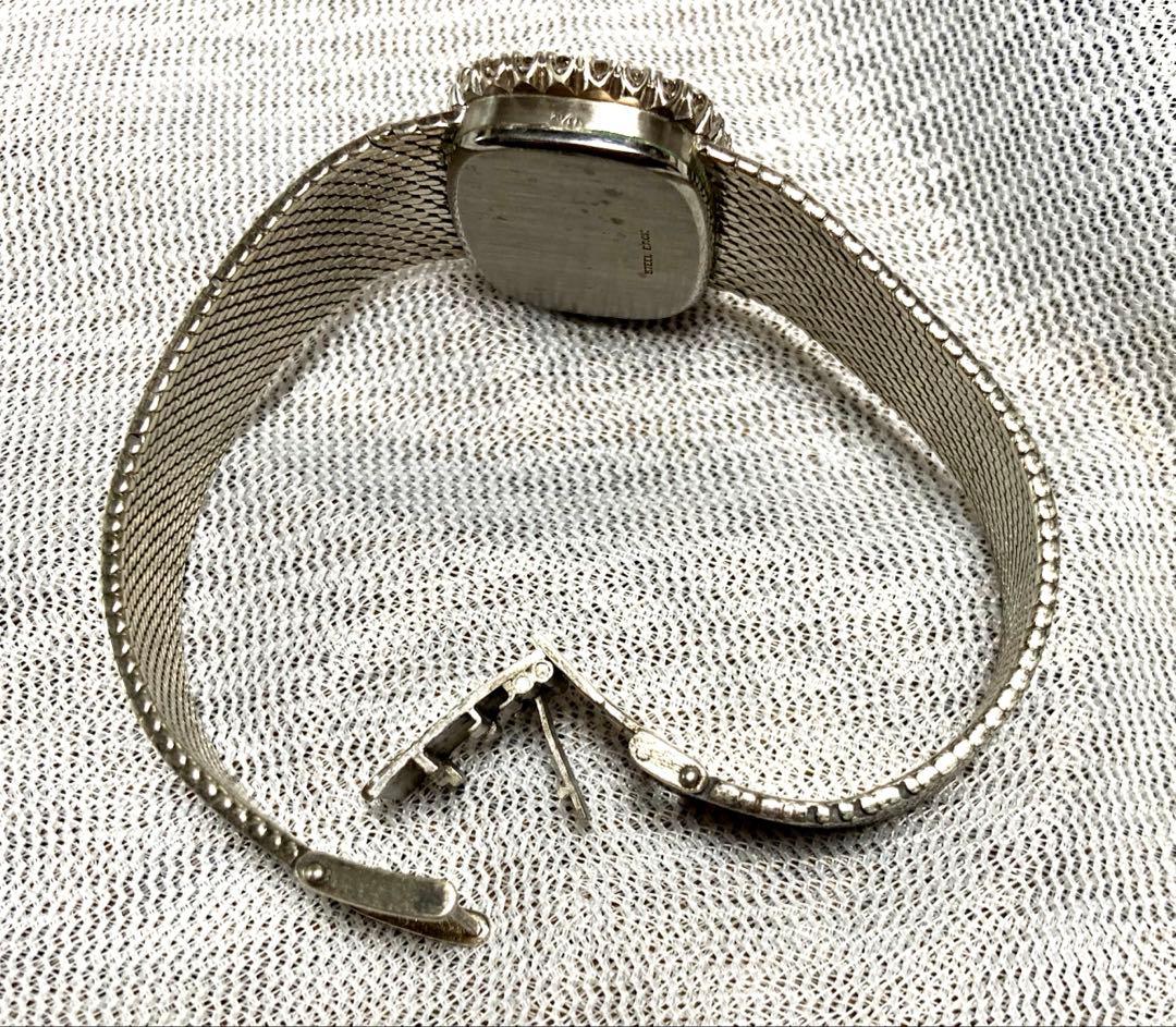 N*n様 オメガ ジュネーヴ ダイヤベゼル 手巻きレディース腕時計【稼働品】