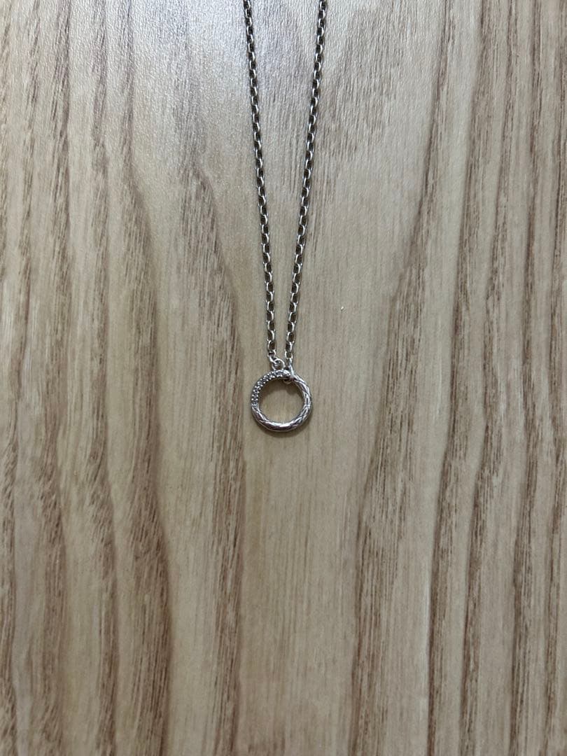 agete（アガット）　シルバーダイヤモンドネックレス