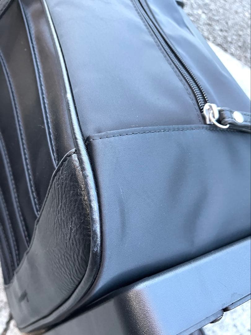 スワニーリニーエ D-597　ブラック4輪ストッパーショッピングカート