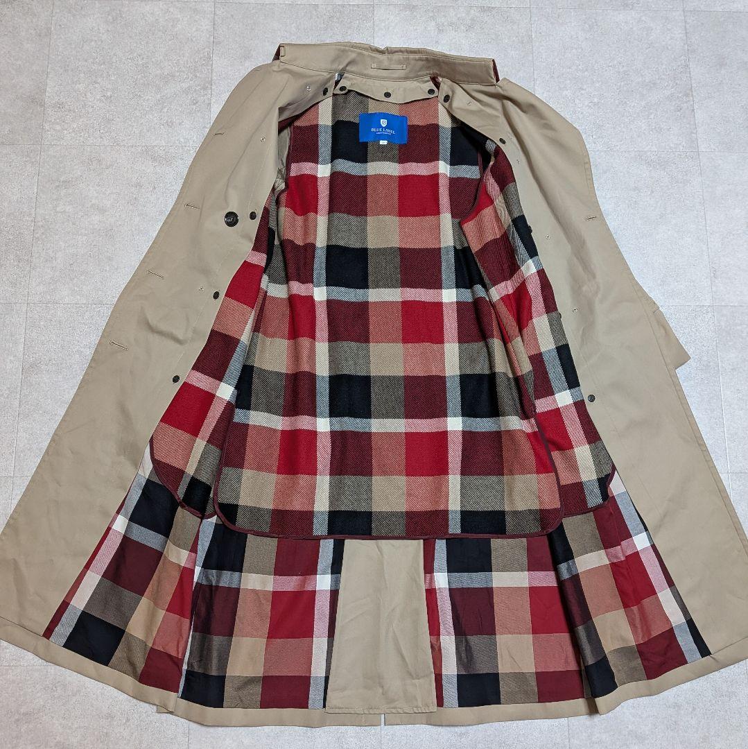 極美品✨️タグ付✨️ブルーレーベルクレトブリッジ トレンチコート ライナー付