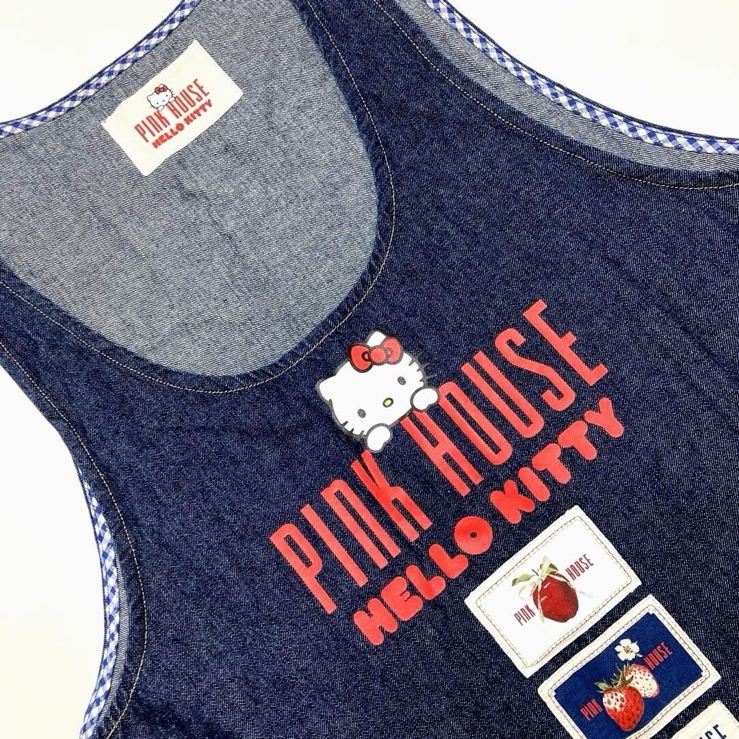 【美品】ピンクハウス×ハローキティーコラボ ジャンパースカート/2024年