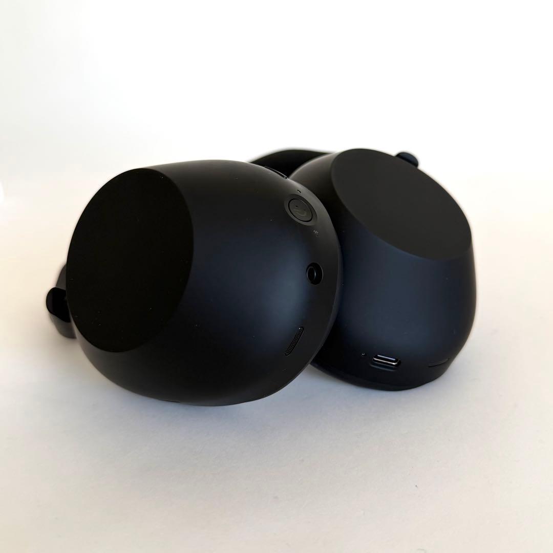 美品 SONY WH-1000XM6 ワイヤレスヘッドホン ブラック スタンド有