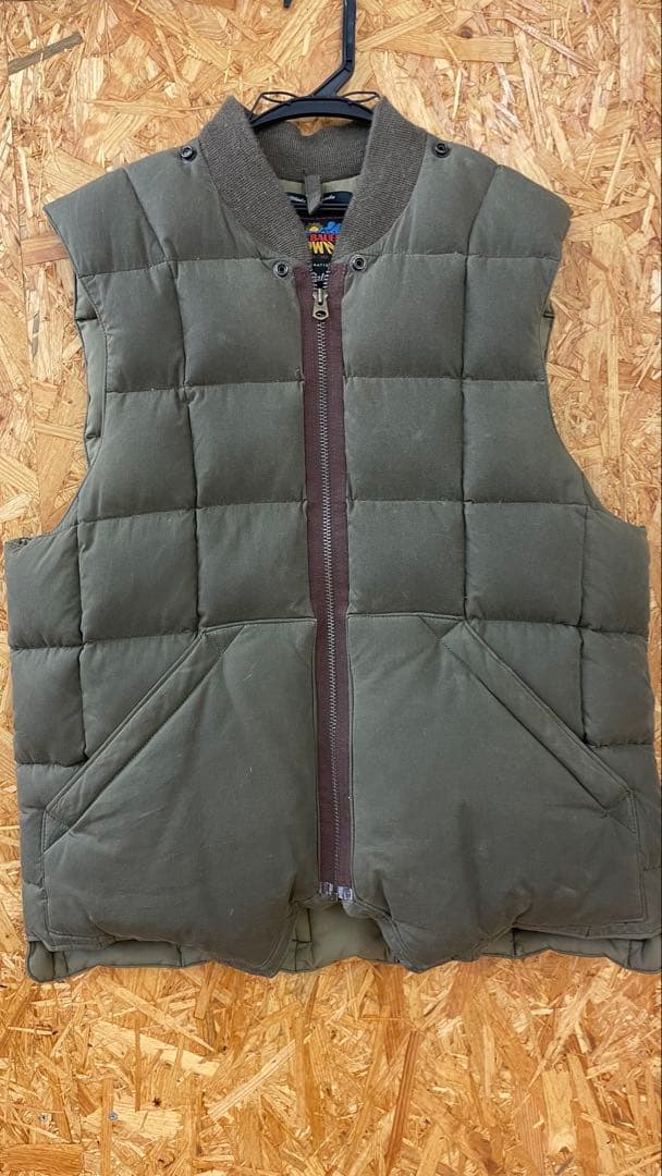 希少 ナイジェルケーボン×エディバウアー L 50 ダウンベスト 日の出タグ