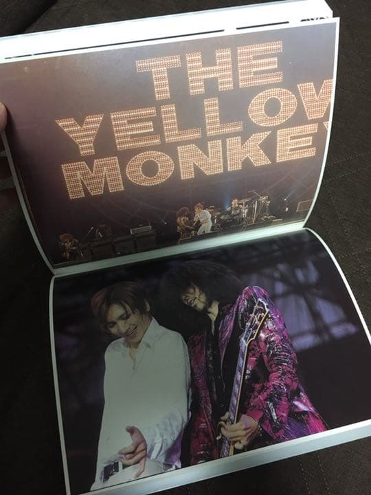 【THE YELLOW MONKEYメカラウロコ8】DVD&写真集＋Tシャツ