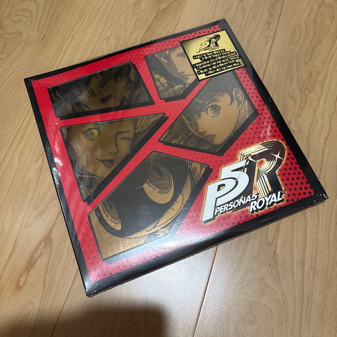 【未開封】ペルソナ5  Soundtrack LPレコード3枚組