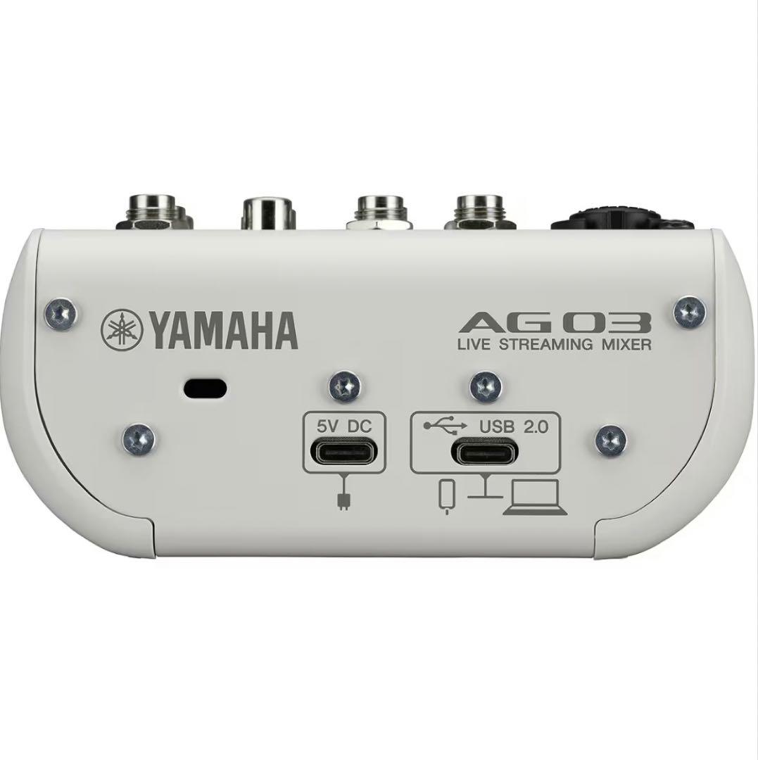 Yamaha AG03 ライブストリーミングミキサー
