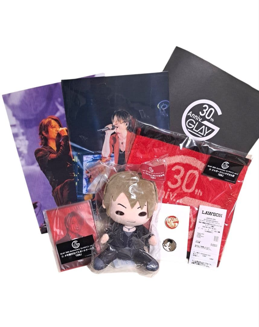 h*6様 GLAY エンタメくじ　TERUセット すわりんこ　未開封