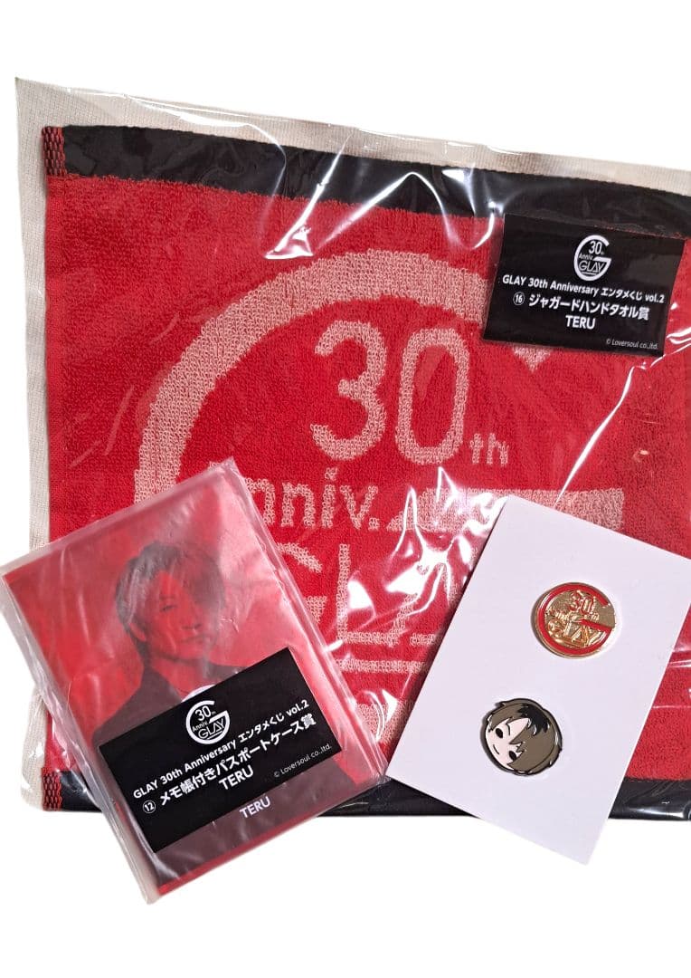 h*6様 GLAY エンタメくじ　TERUセット すわりんこ　未開封