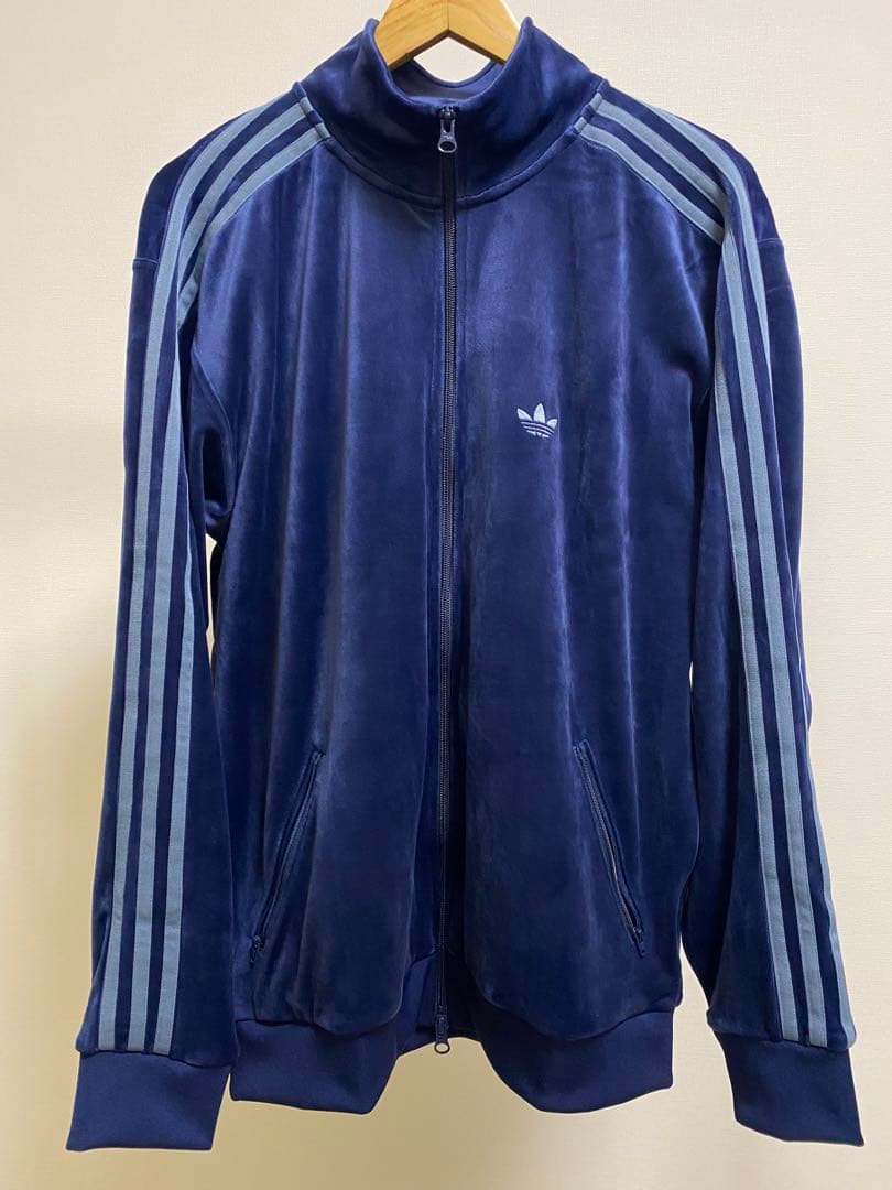 adidas アディダスFB VELOUR ベロアトラックジャケット