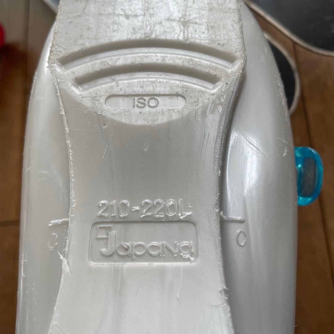 ジュニアスキー　KAZAMA スキーストックブーツ3点セット