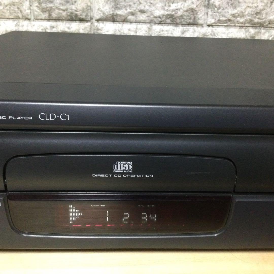 パイオニア★CLD-C1★片面再生LDプレーヤー　メンテ修理済み動作良好です。