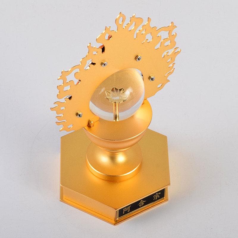 ヒデ　仏教美術　阿含宗　二大龍王守護　如意宝珠御宝塔　共箱　C　8890