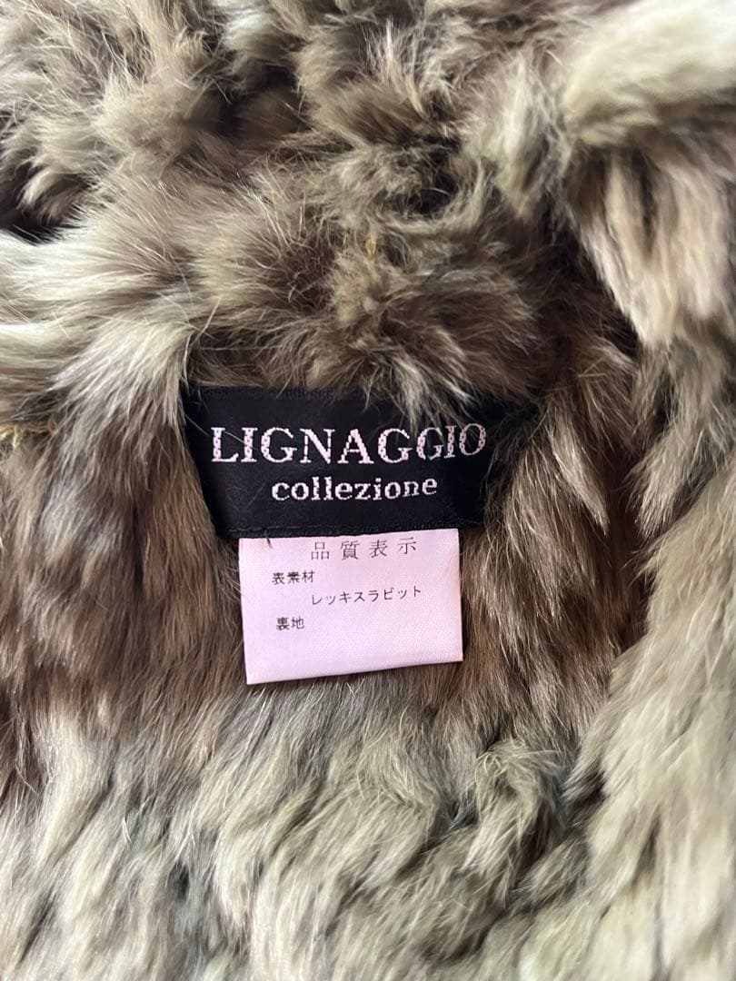 LIGNAGGIO オリーブグリーン レッキスラビット　バラクラバ　極暖　美品！