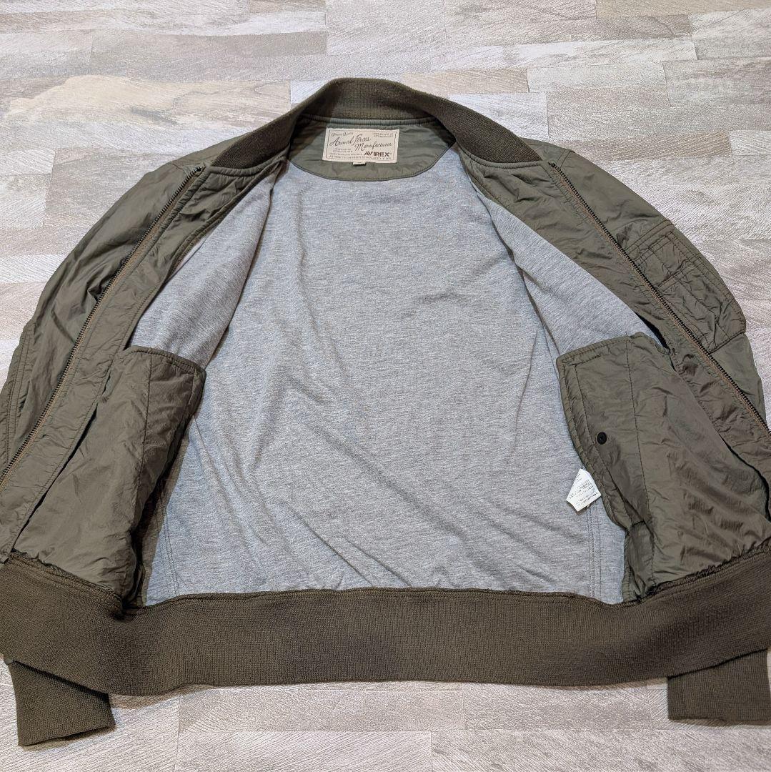 ★大寒セール★AVIREX MA-1 フライトジャケット Mサイズ
