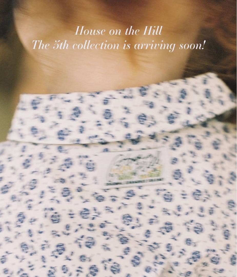 house on the hill 花柄　セットアップ　90